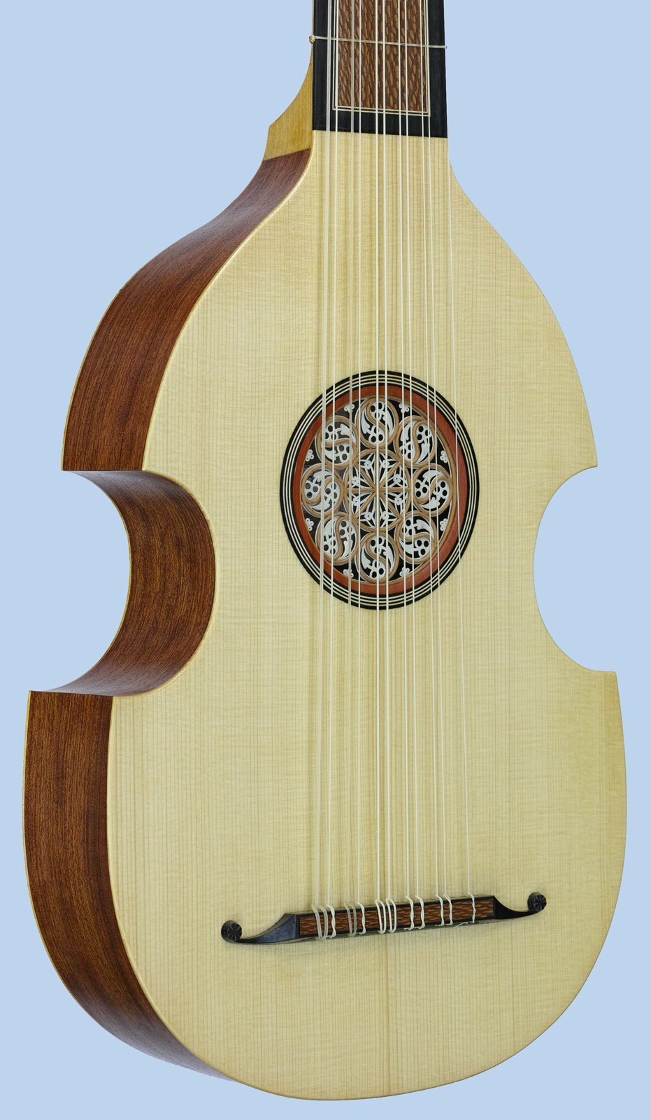 Viola da Mano dai Libri model soundboard