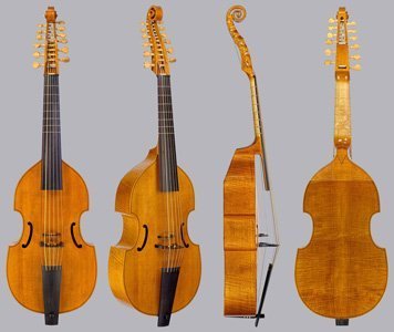 lyra viol with sympathetic strings